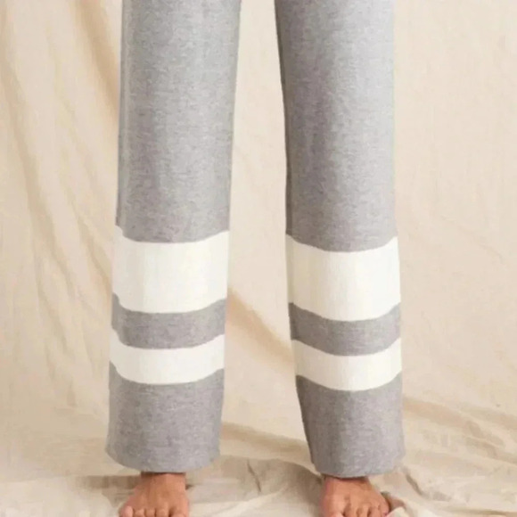 CASUAL COMFY KNIT WIDE LEGGED PANTS - Picture 2 of 5